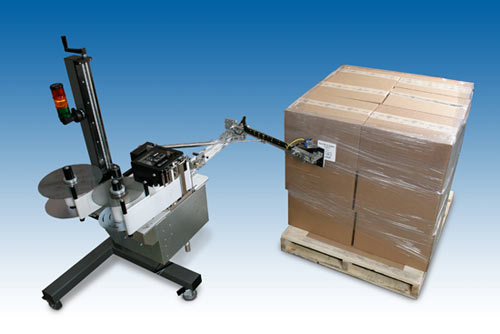 Model 5300 Dual-Label Pallet print apply system