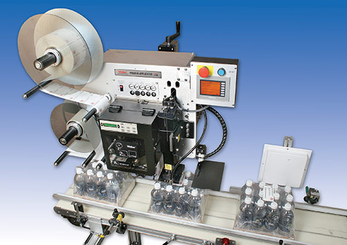 Model Tire label printer applicator