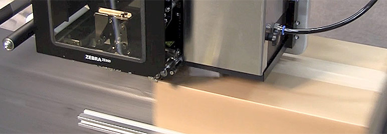 Model 5300 Air-Blow label printer applicator