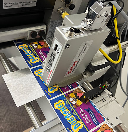 X1Jet printing on an Alpha HSM