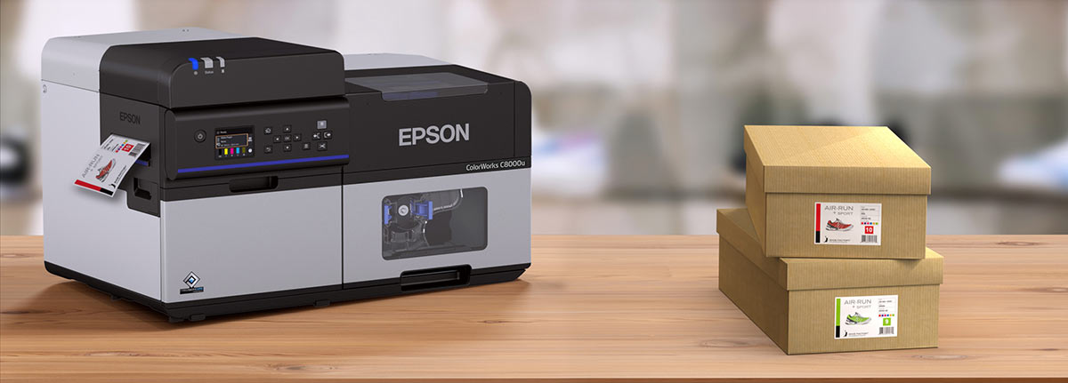 Epson color inkjet label printers