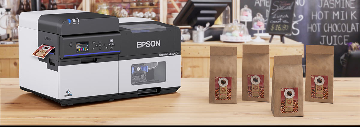 Epson C7500 label printer